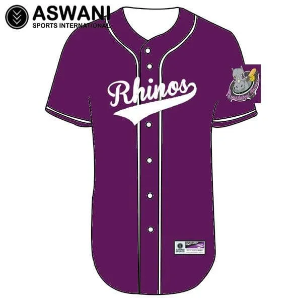 Roundabout Rhinos Softball Club Game Jersey