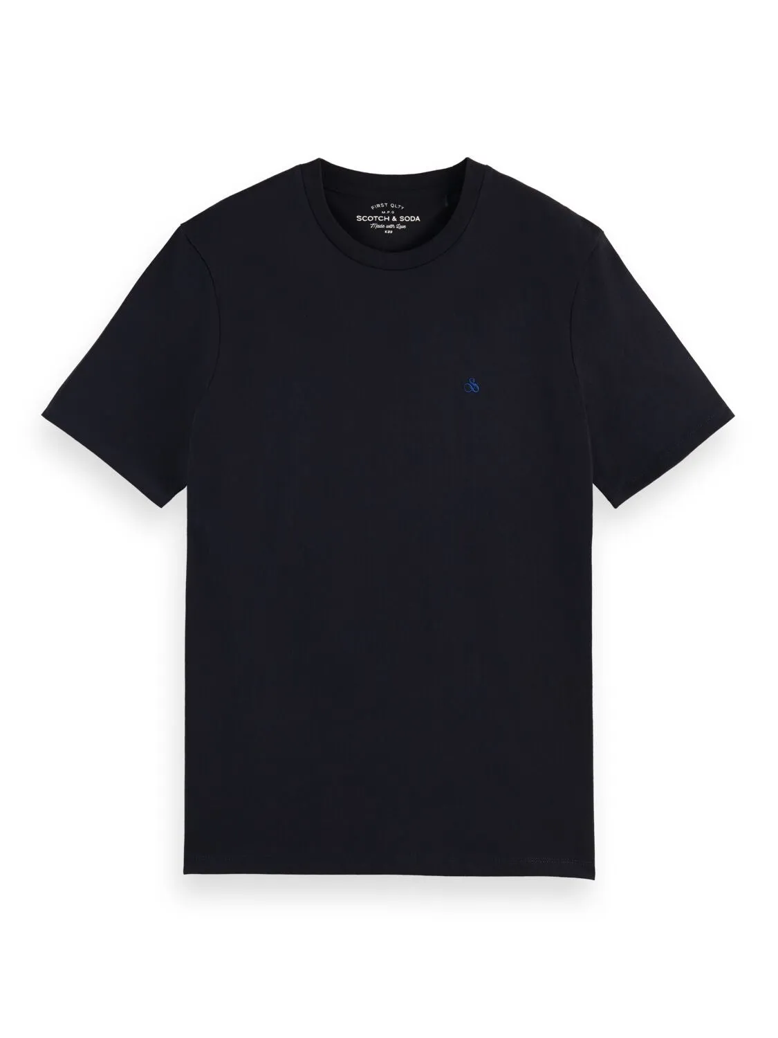 Scotch & Soda - Crewneck Jersey Tee - Black, Navy or White