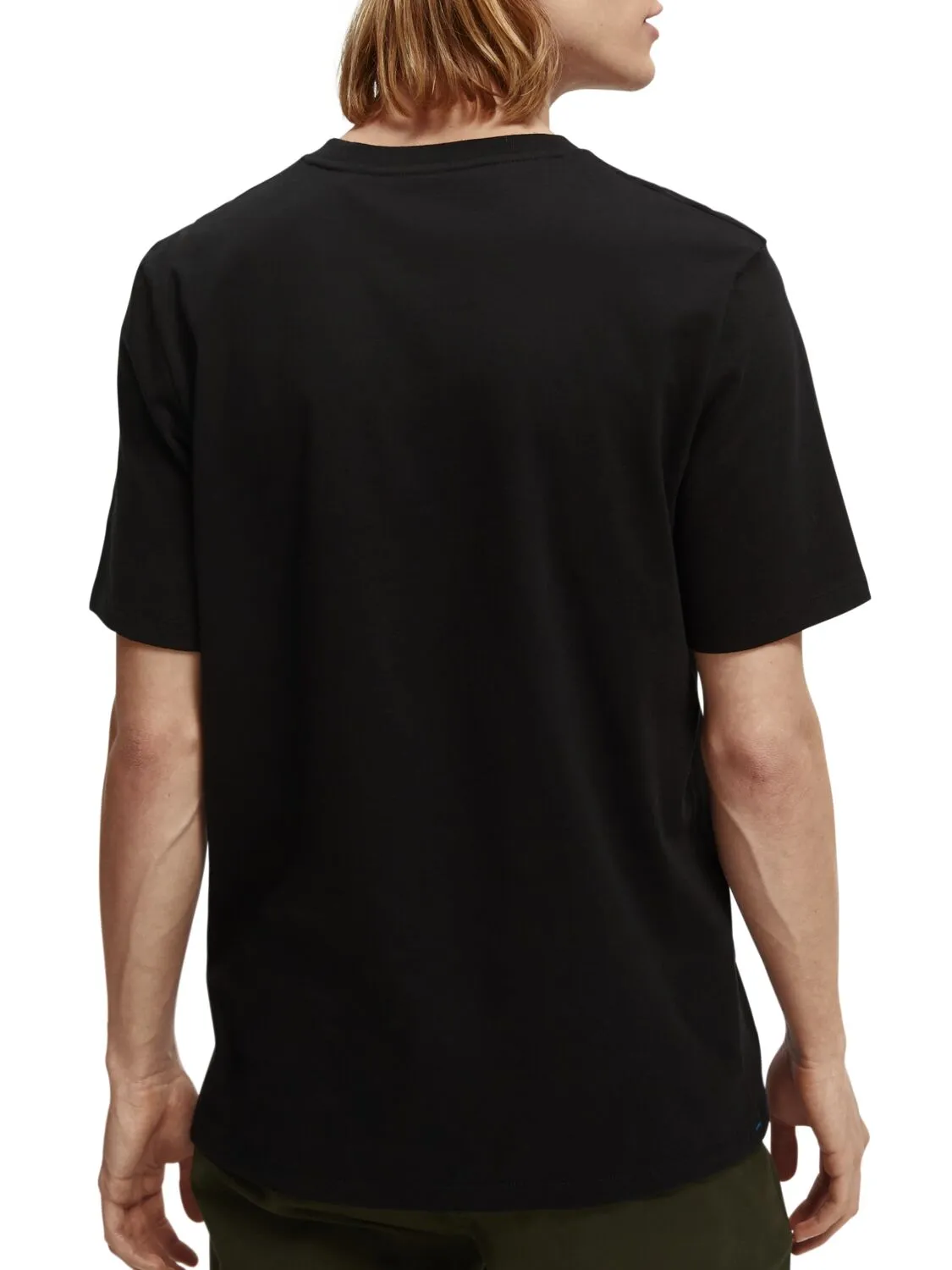 Scotch & Soda - Crewneck Jersey Tee - Black, Navy or White