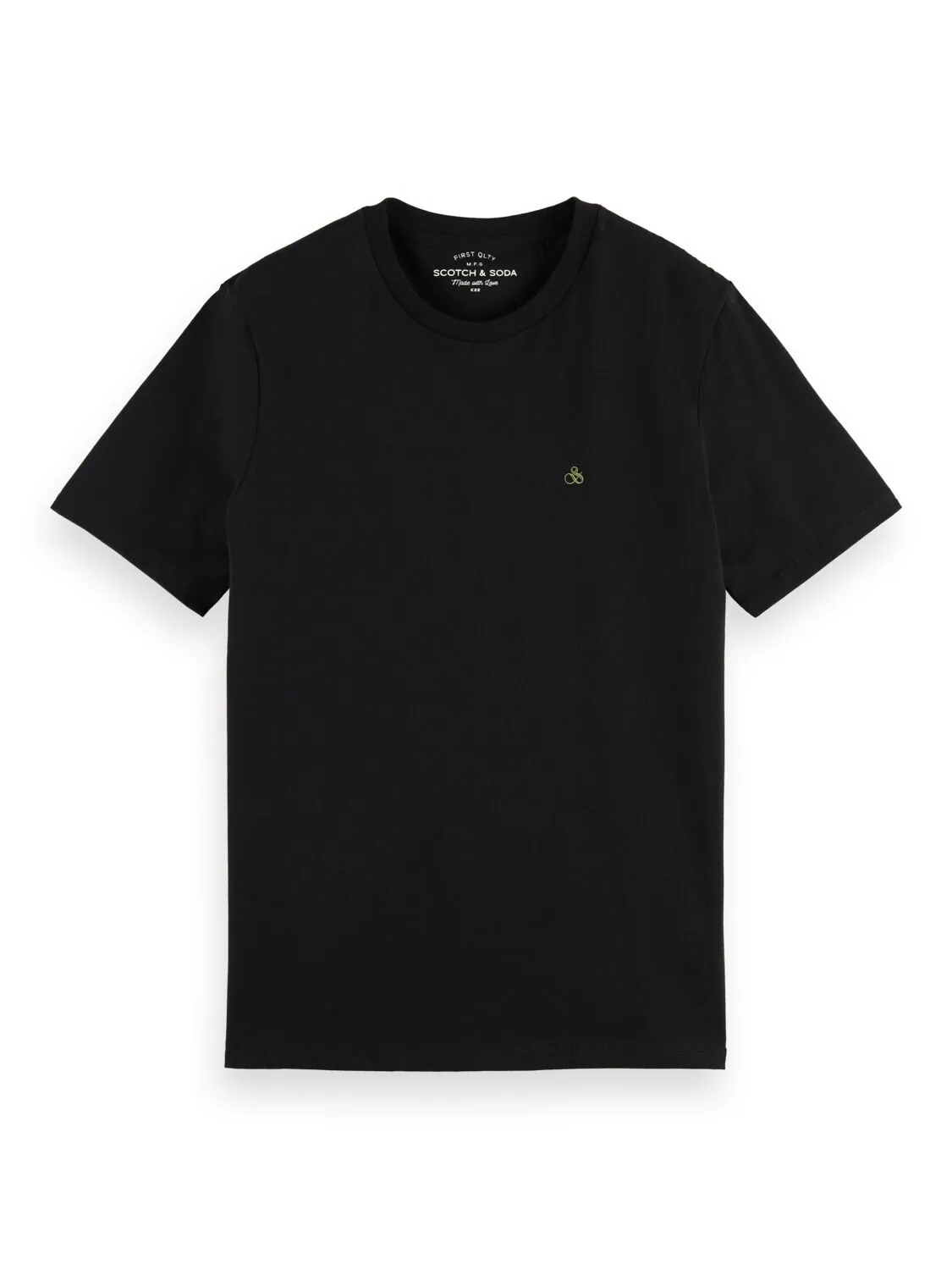 Scotch & Soda - Crewneck Jersey Tee - Black, Navy or White