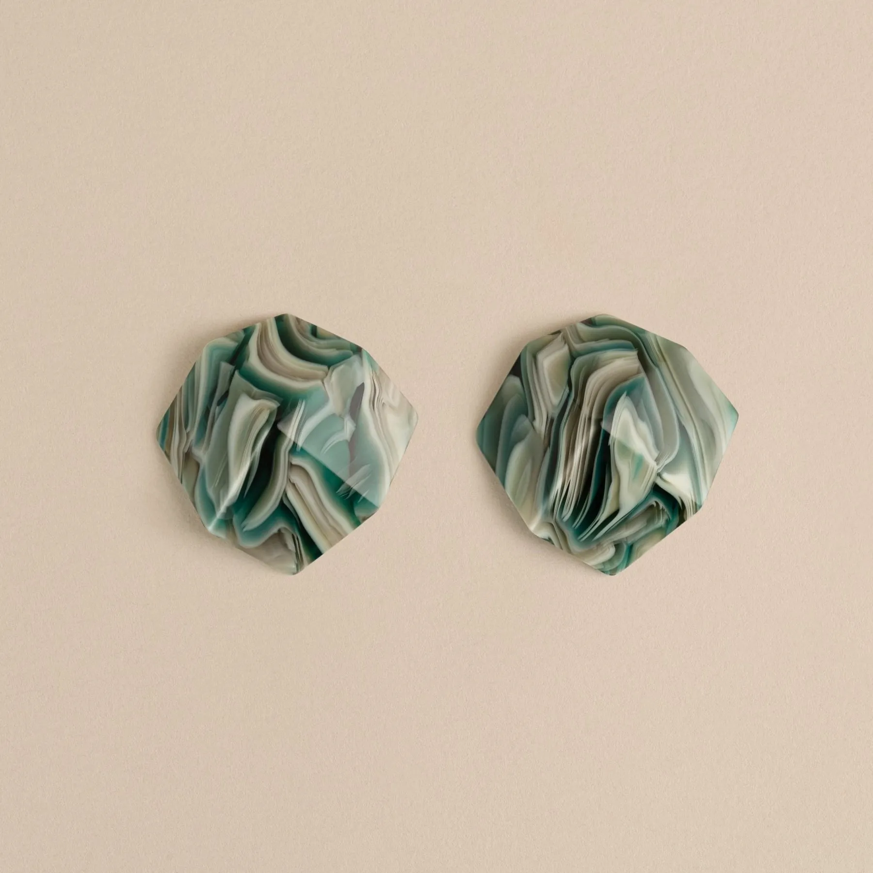 Sculpture Studs (multiple colors)