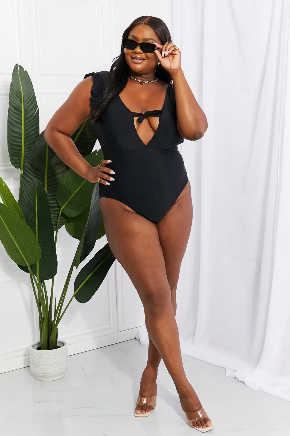 SHELLS ONE PIECE SWIMSUIT