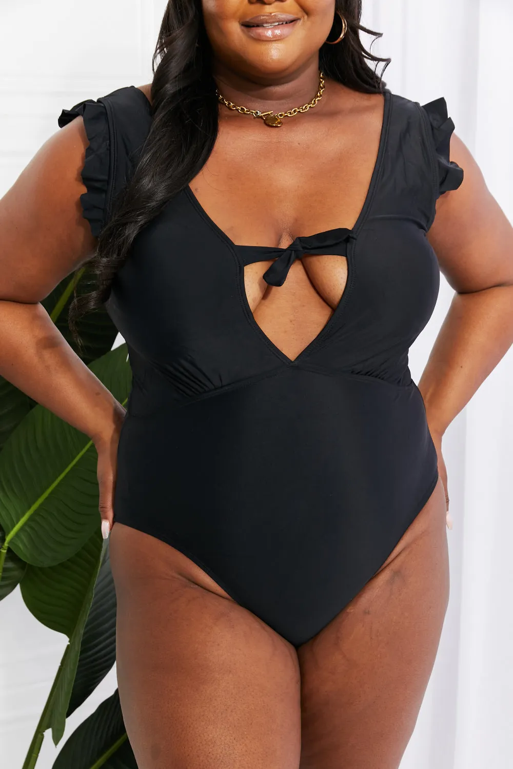 SHELLS ONE PIECE SWIMSUIT