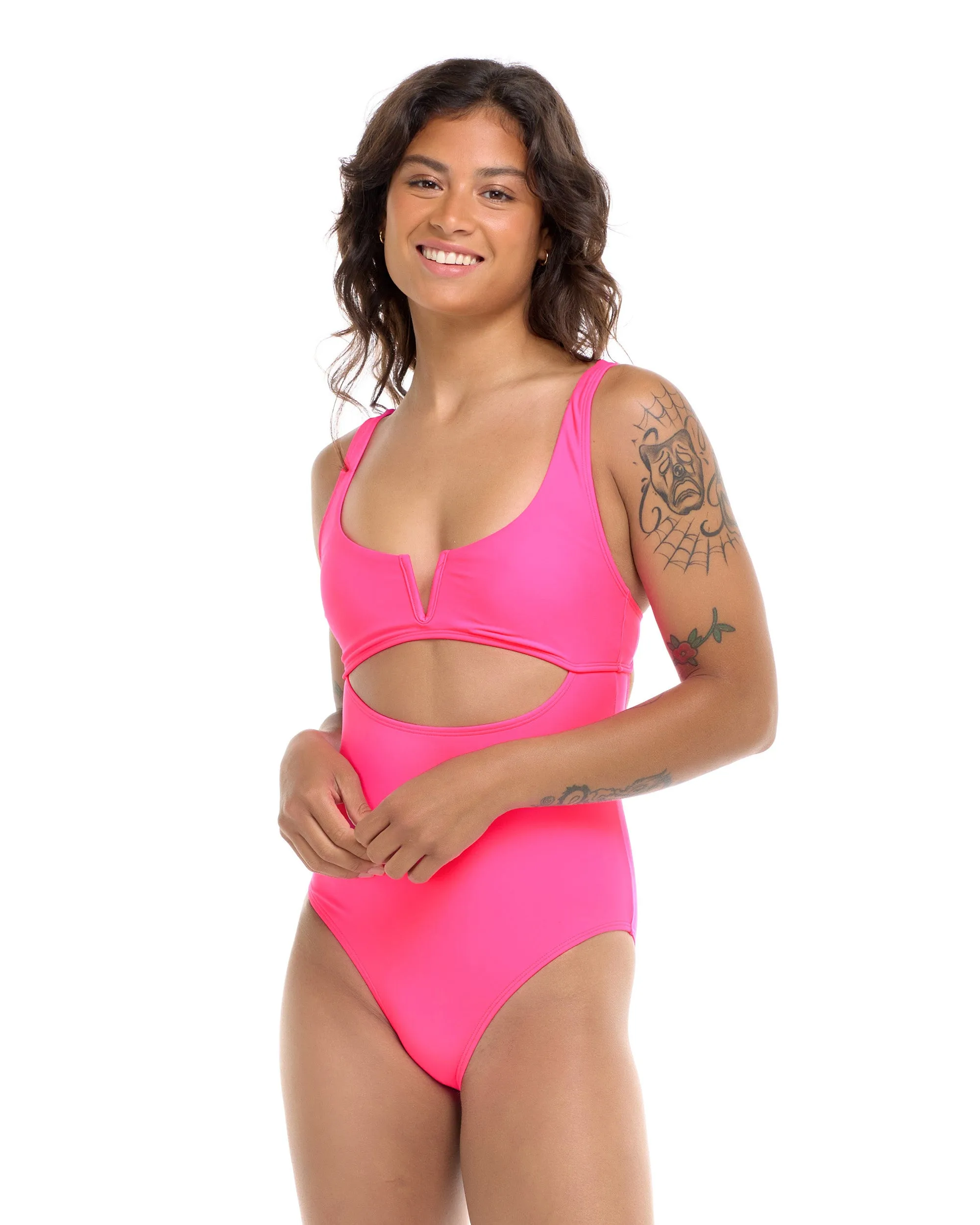 Smoothies Eli One-Piece Swimsuit - Bubble Gum