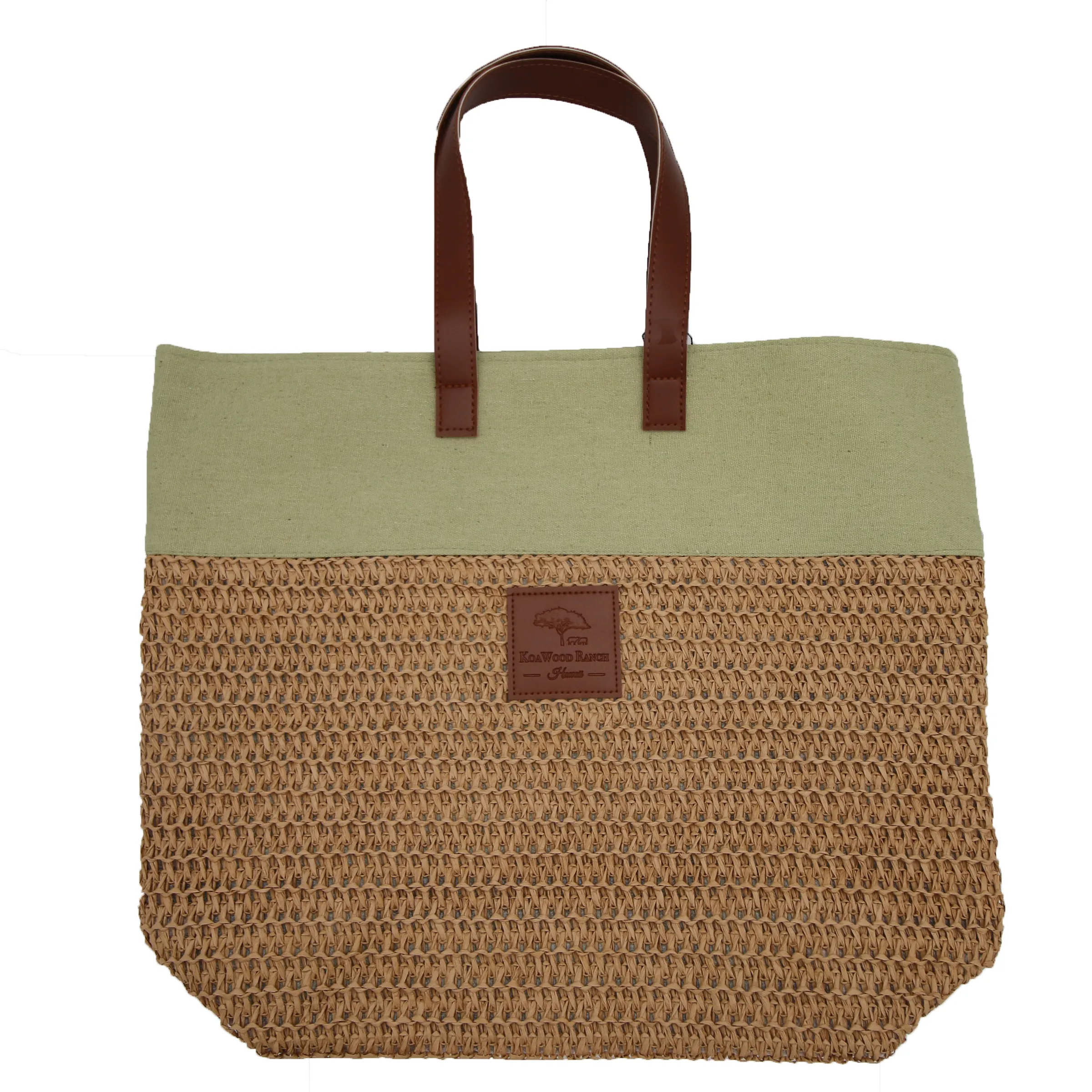 Summer Raffia Tote - KoaWood Ranch