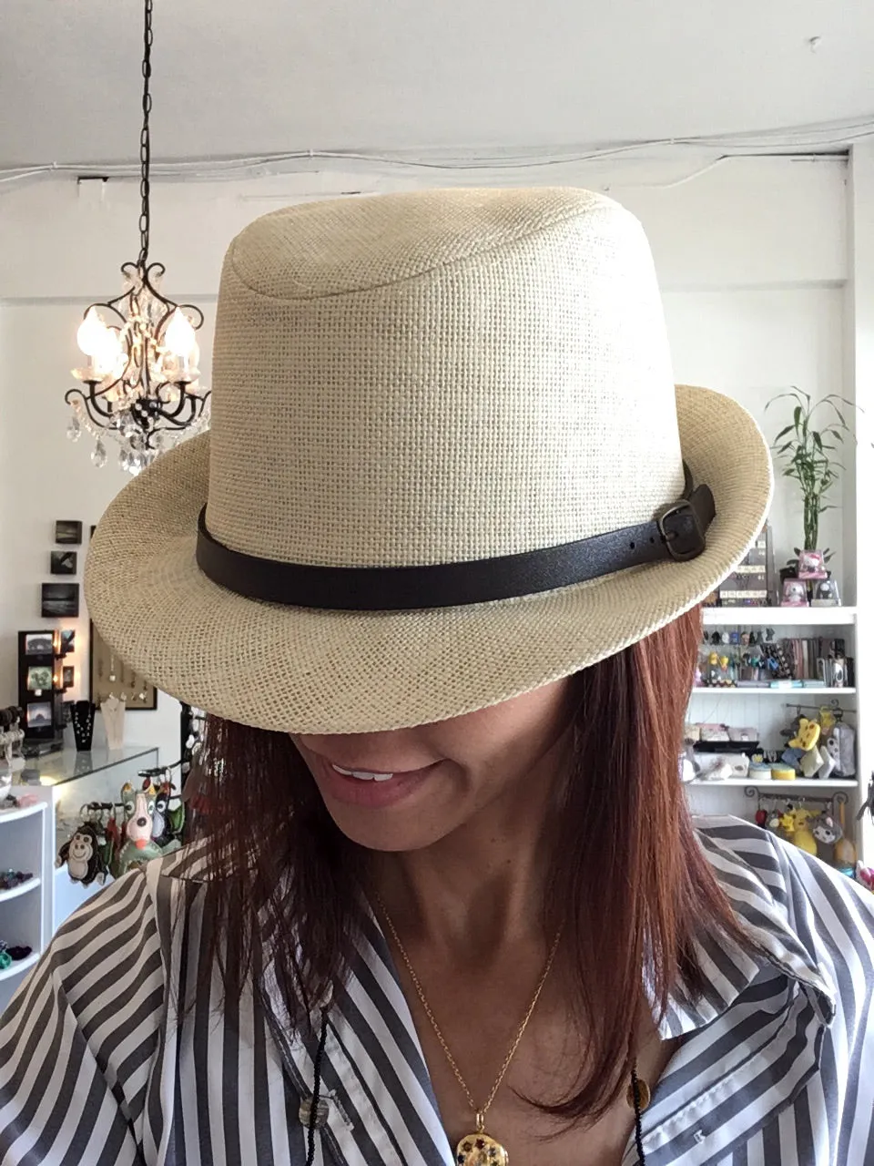 Summer Short Brim Fedora Hat