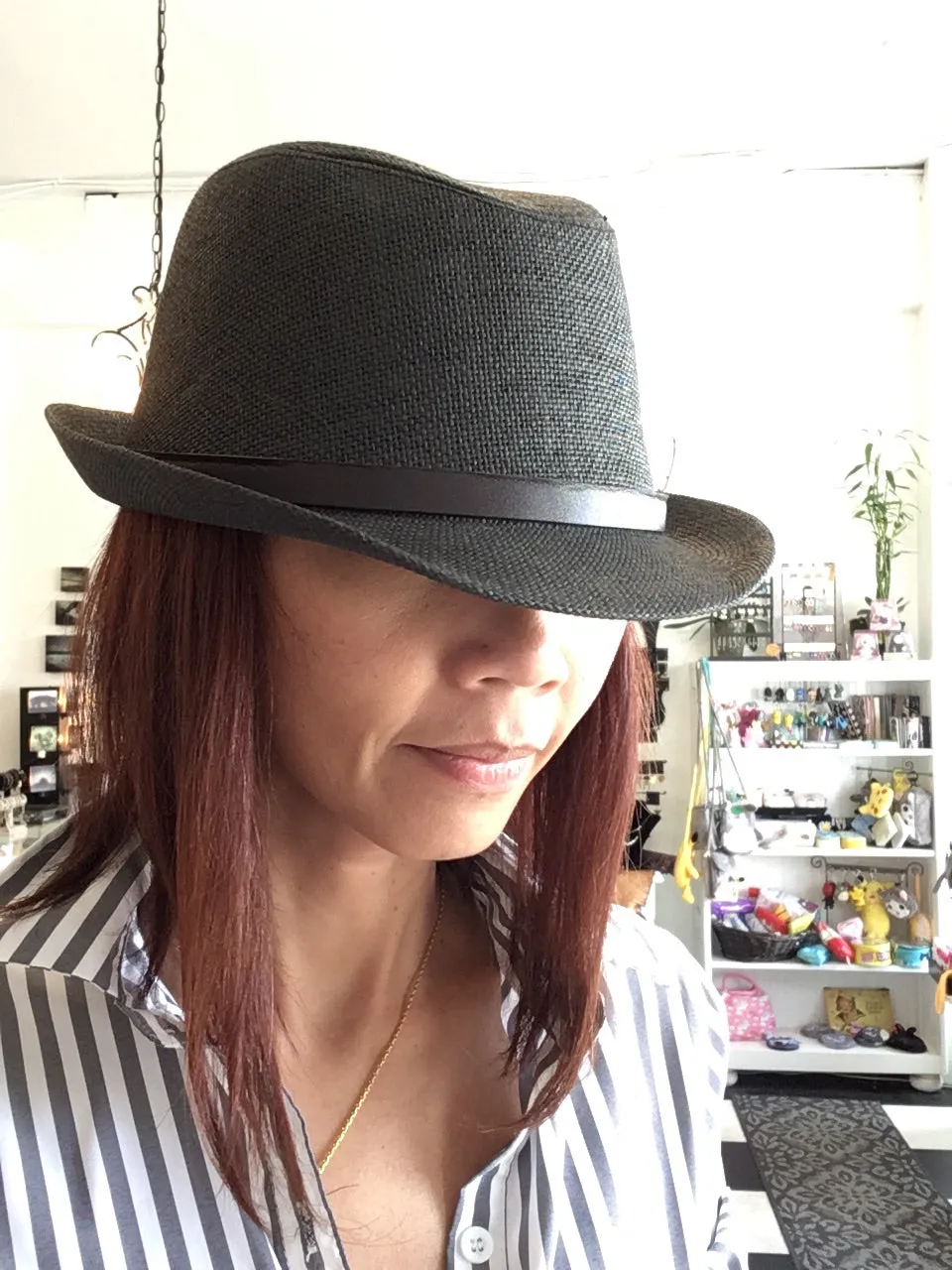 Summer Short Brim Fedora Hat