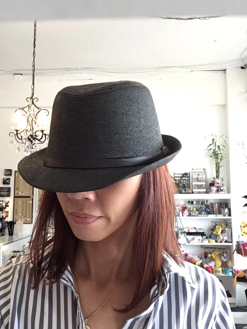 Summer Short Brim Fedora Hat