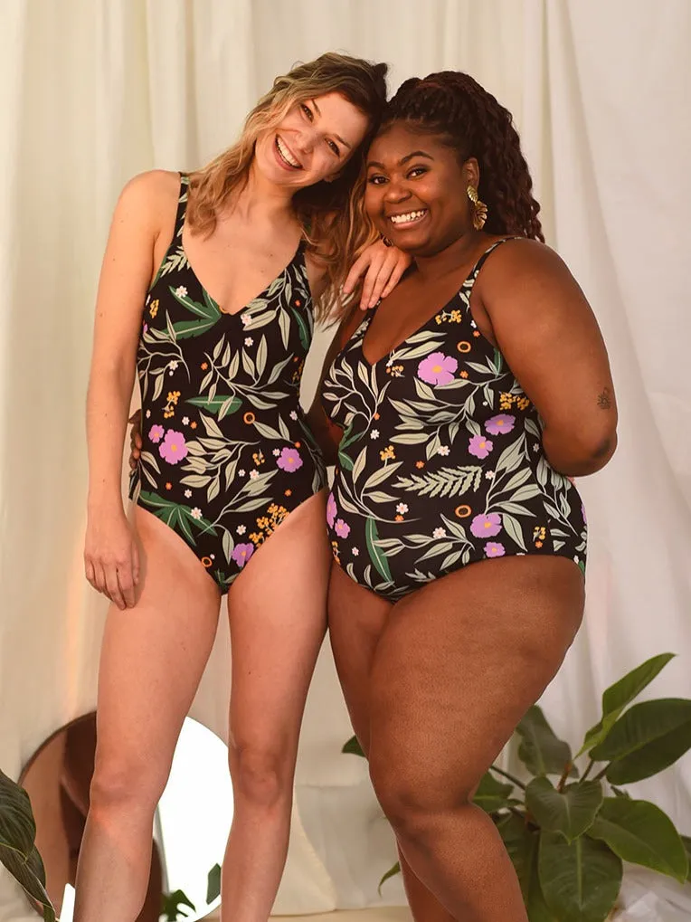 Tropical One Piece Swimsuit