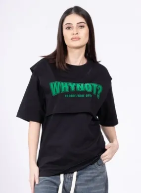 Why not ? Black T-Shirt [ Unisex ]