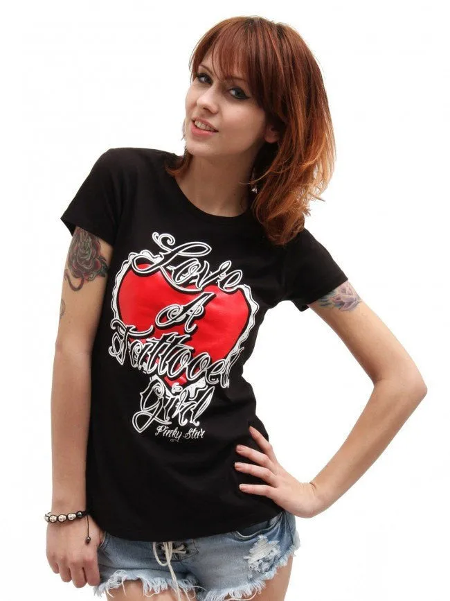 Women's Love A Tattooed Girl Tee