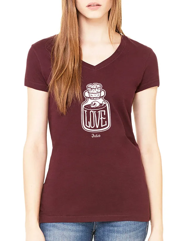 Women's Love Potion V-Neck Tee