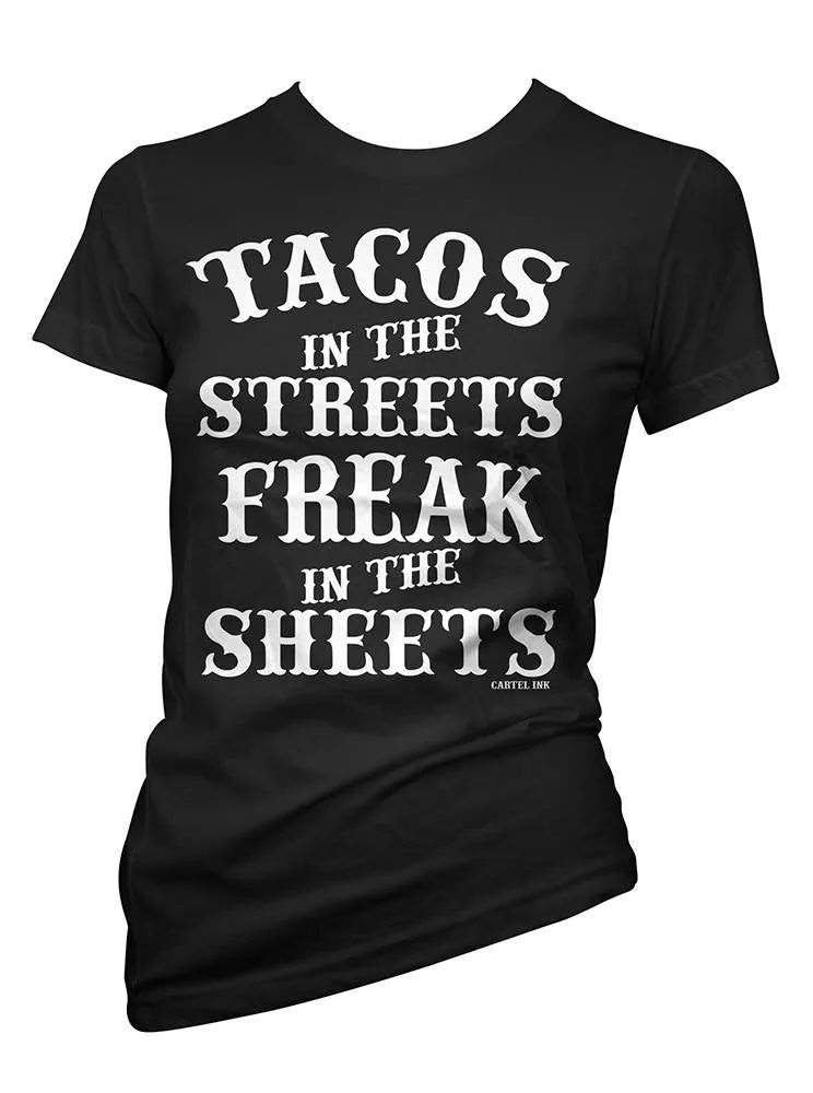 Women's Tacos in the Streets Tee