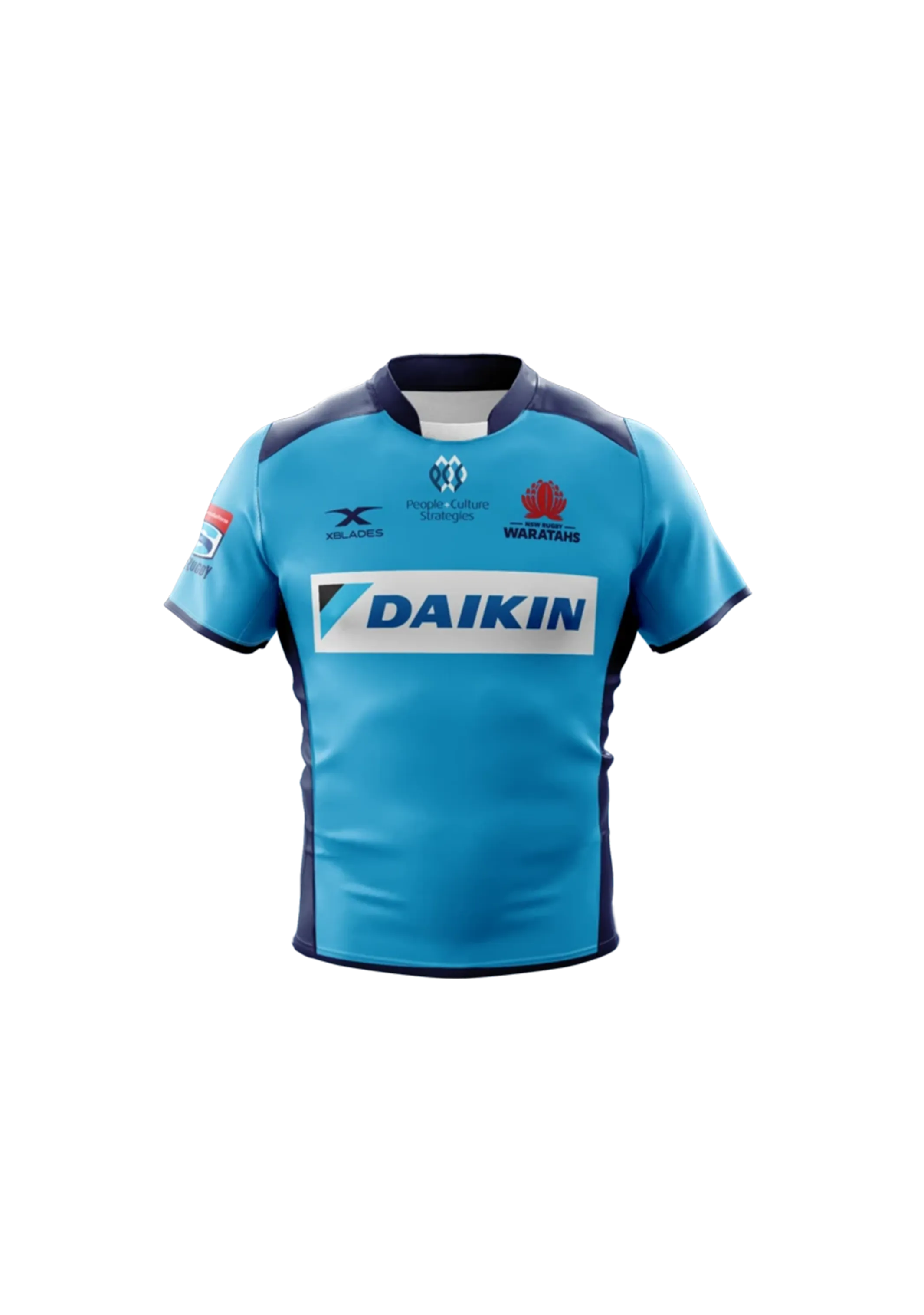 Xblades Toddler NSW Waratahs Replica Home Jersey 20  WAR-RHJ-L20-J SKY NAVY